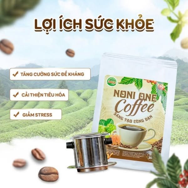 cà phê đông trùng hạ thảo, cà phê tốt, noni one, bkt green