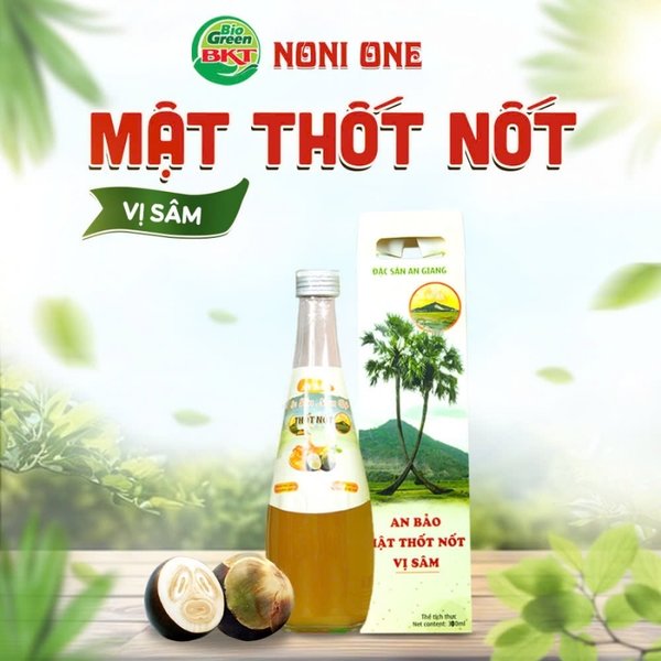 mật hoa thốt nốt vị sâm, tác dụng mật hoa thốt nốt, noni one, bkt green